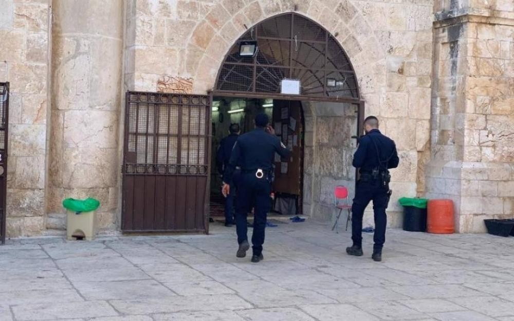 لليوم الثامن.. الاحتلال يواصل منع الصلاة وإغلاق المسجد الأقصى