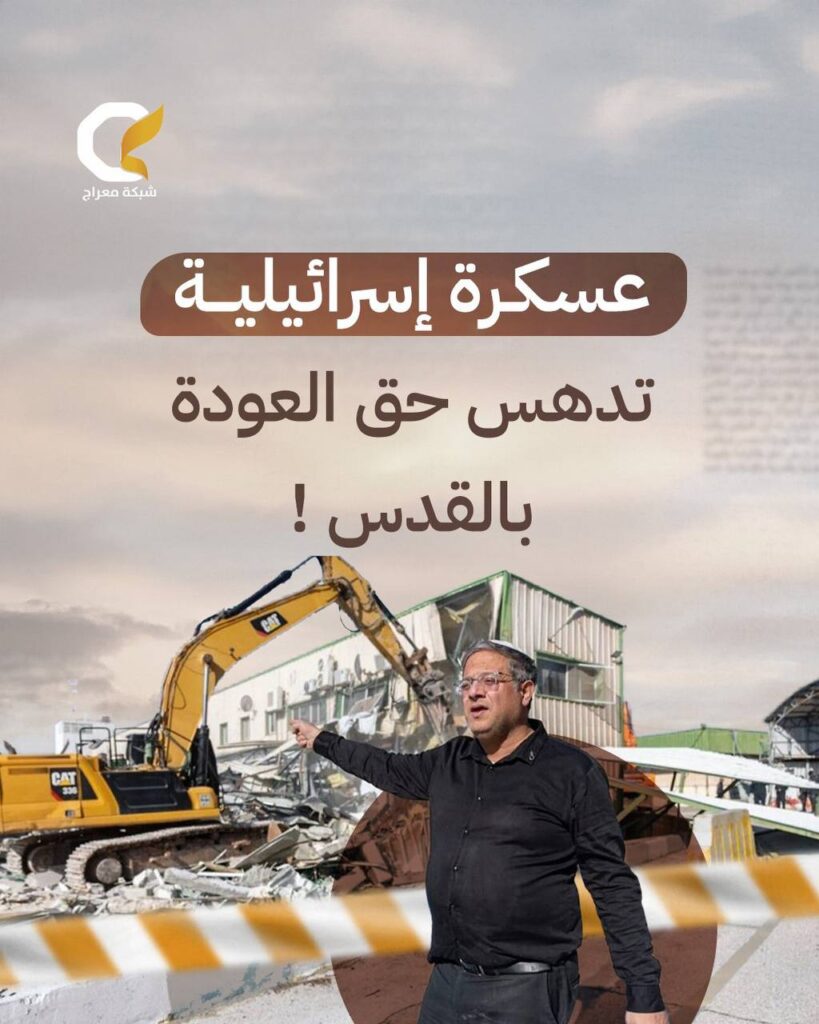 مخطط تهويدي.. عسكرة إسرائيلية تدهس حق العودة بالقدس
