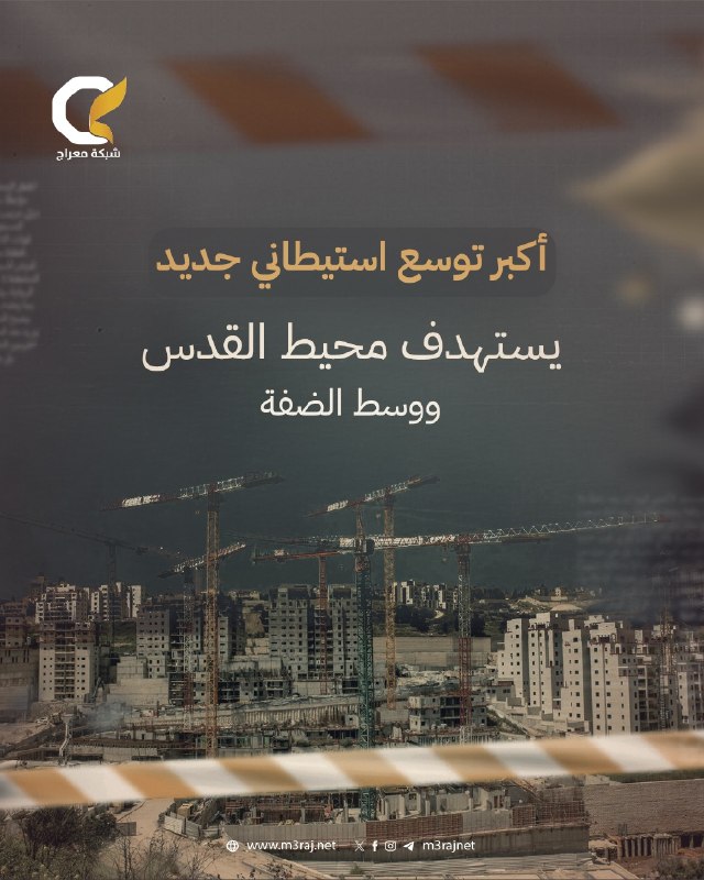 الاحتلال يقرّ إقامة 13 مستوطنة جديدة ضمن مخطط عزل القدس
